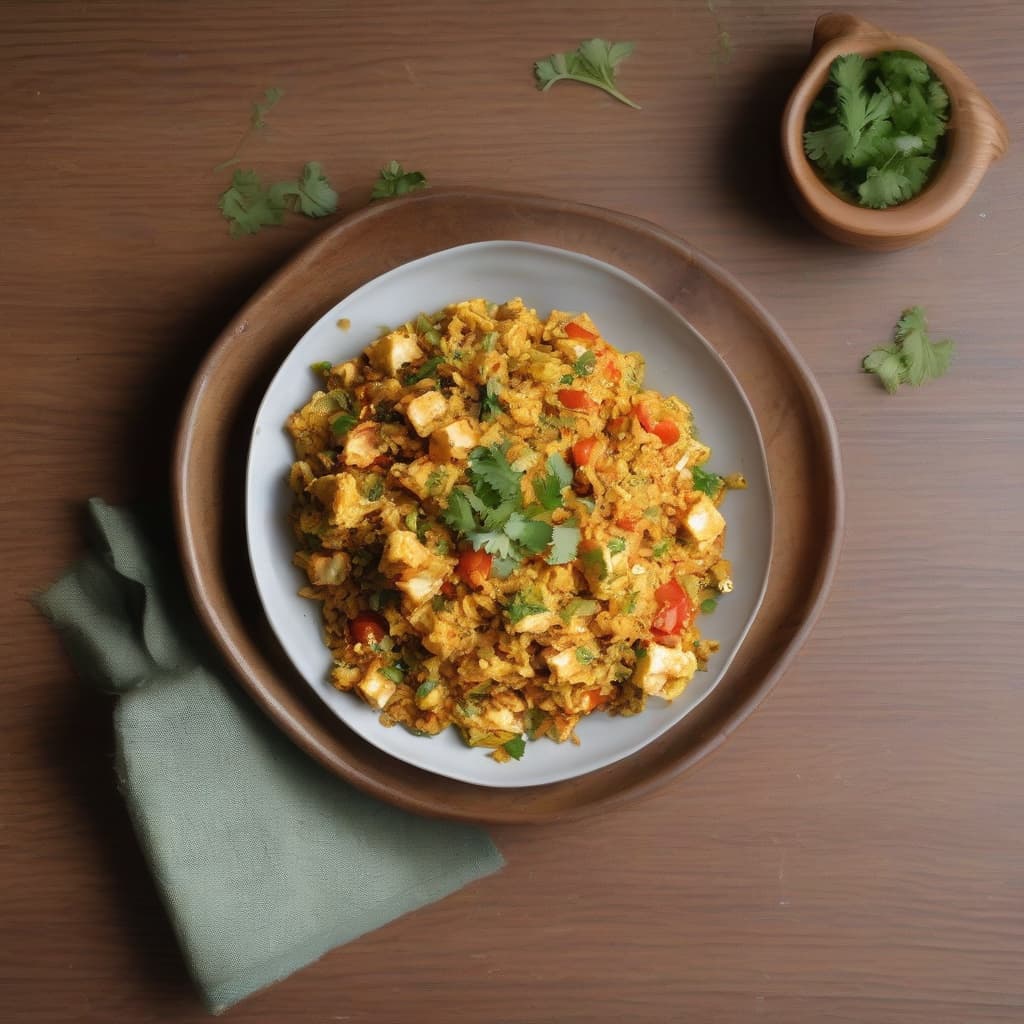 Paneer bhurji / Paneer Bhurji